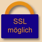 SSL Verschlüsselung möglich