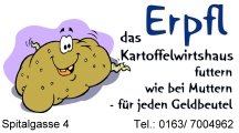 Kartoffelwirtshaus Erpfl, Spitalgasse 4 Kartoffelwirtshaus Erpfl, Spitalgasse 4